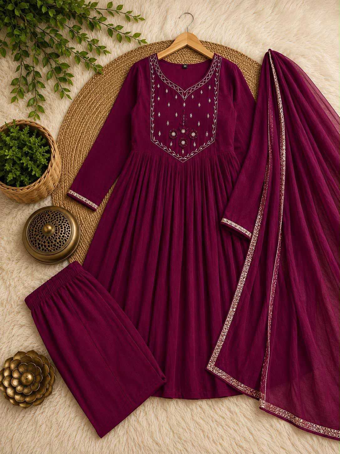 Chanderi Silk Festive Kurti
