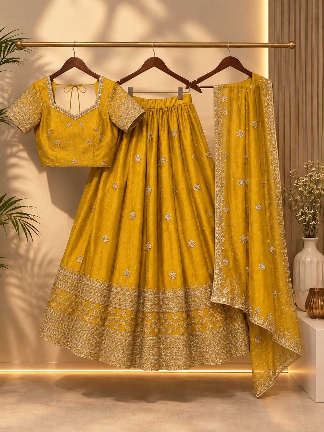 Sonam Space Silk Designer Lehenga