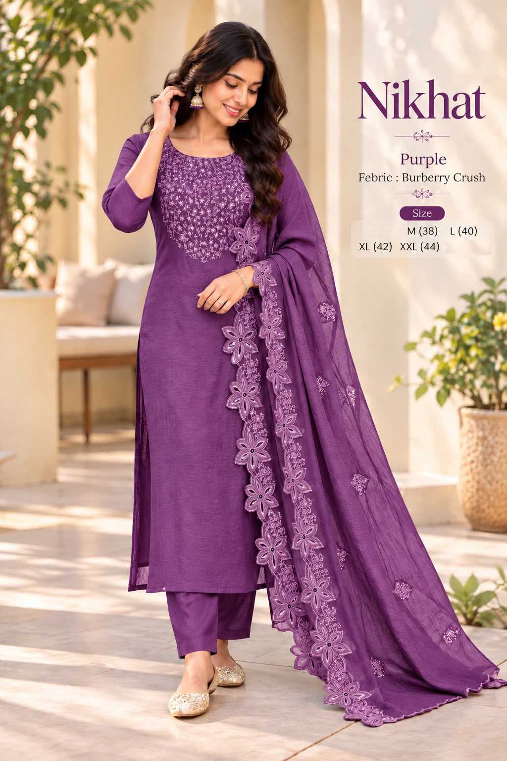 Suit Crush Silk Designer Kurti