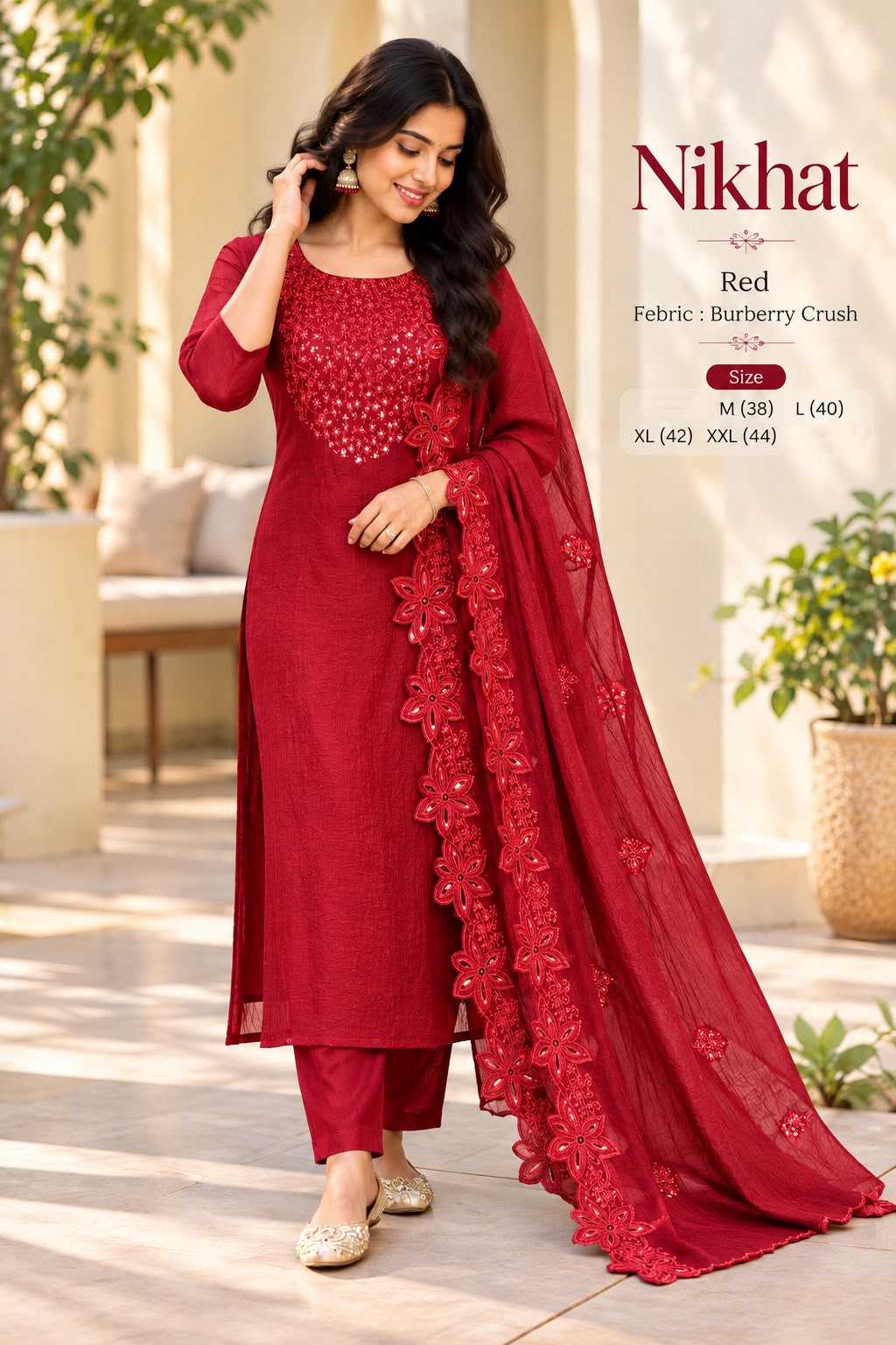 Suit Crush Silk Designer Kurti
