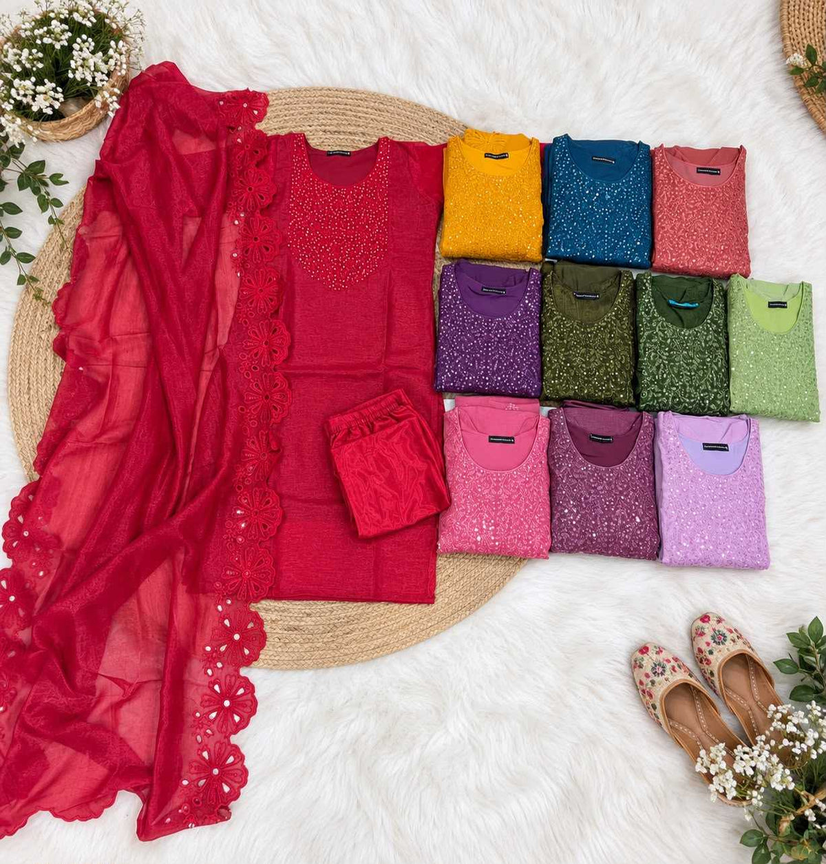 Suit Crush Silk Designer Kurti
