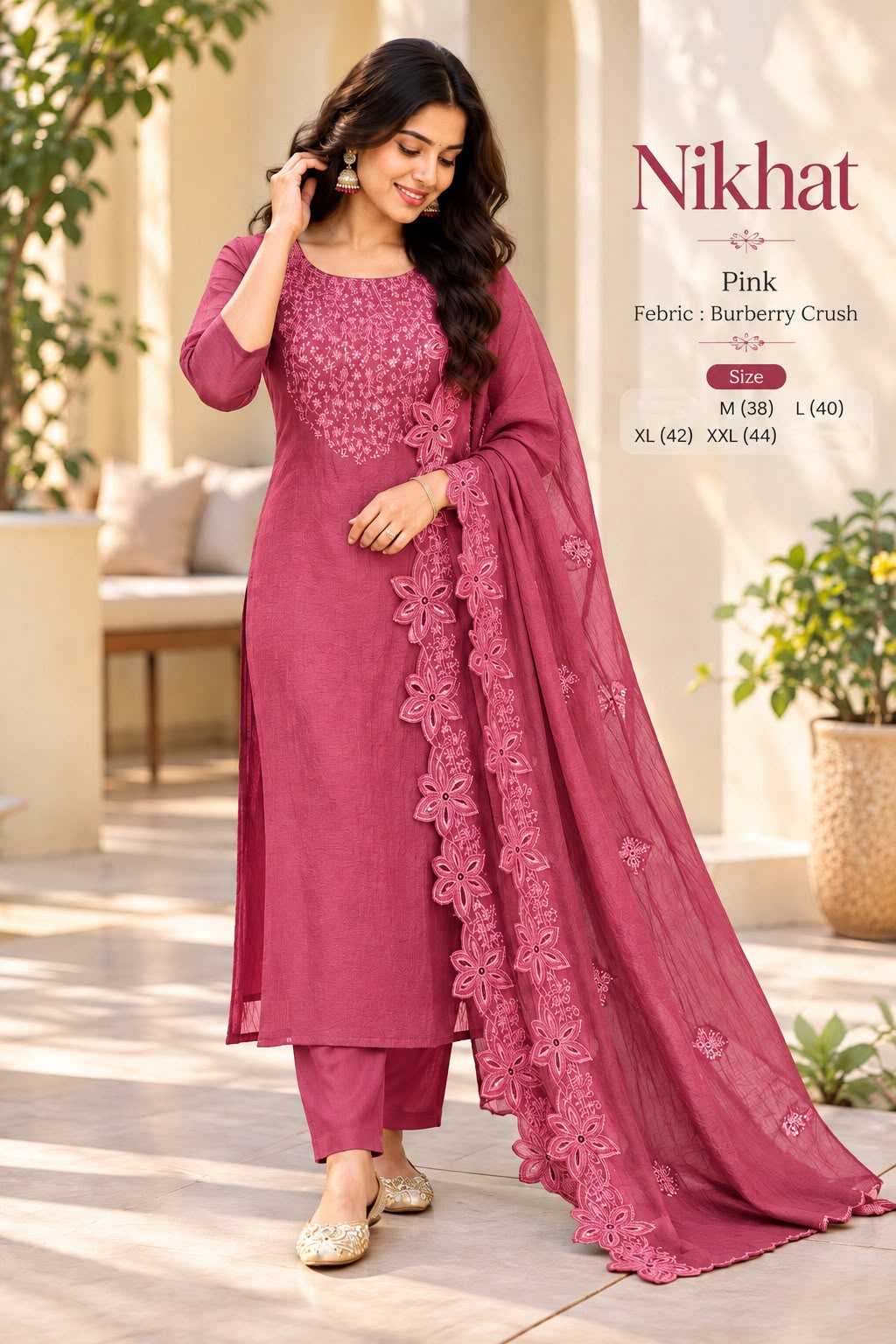 Suit Crush Silk Designer Kurti