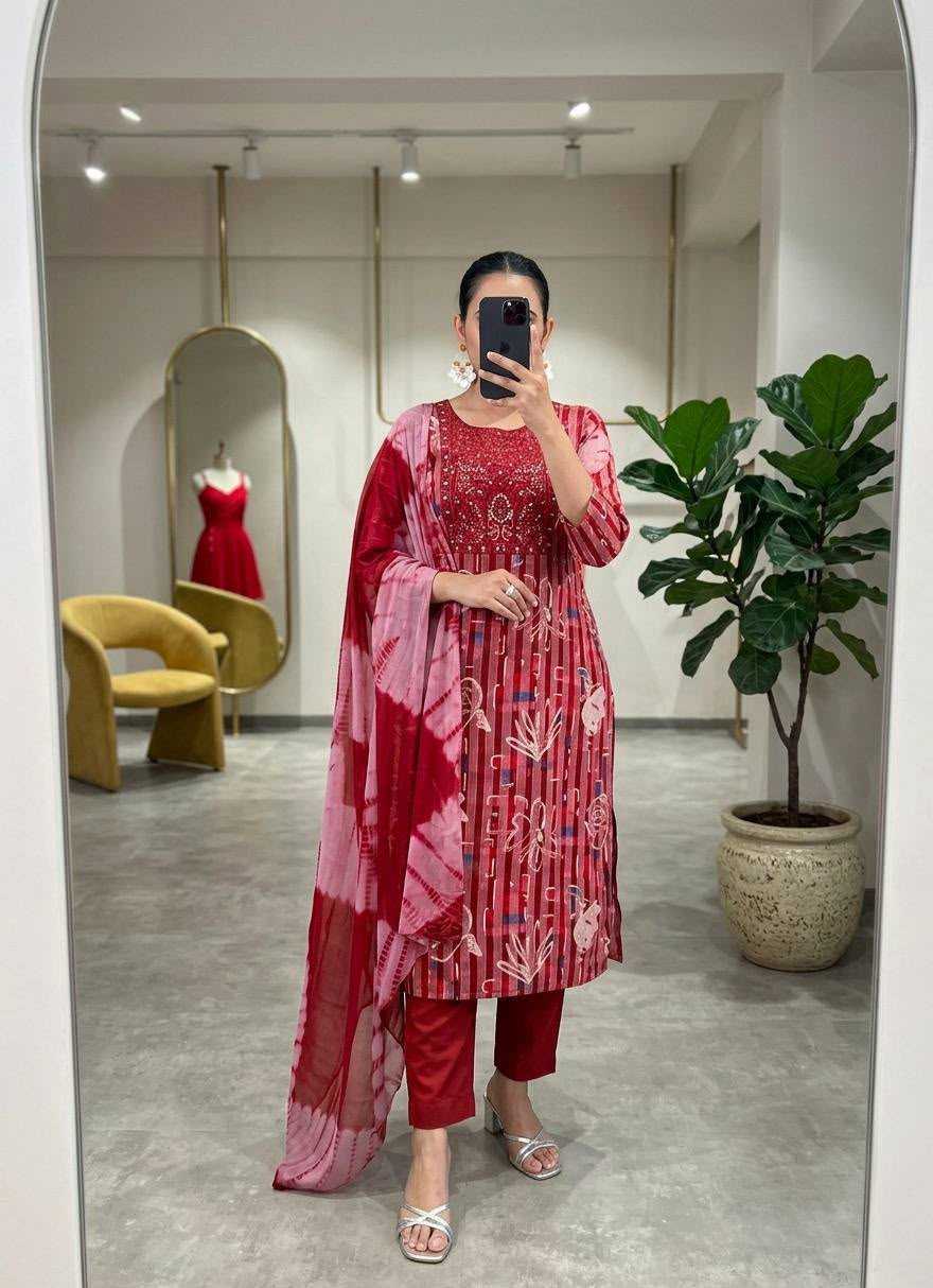 Summ Rayon Designer Kurti