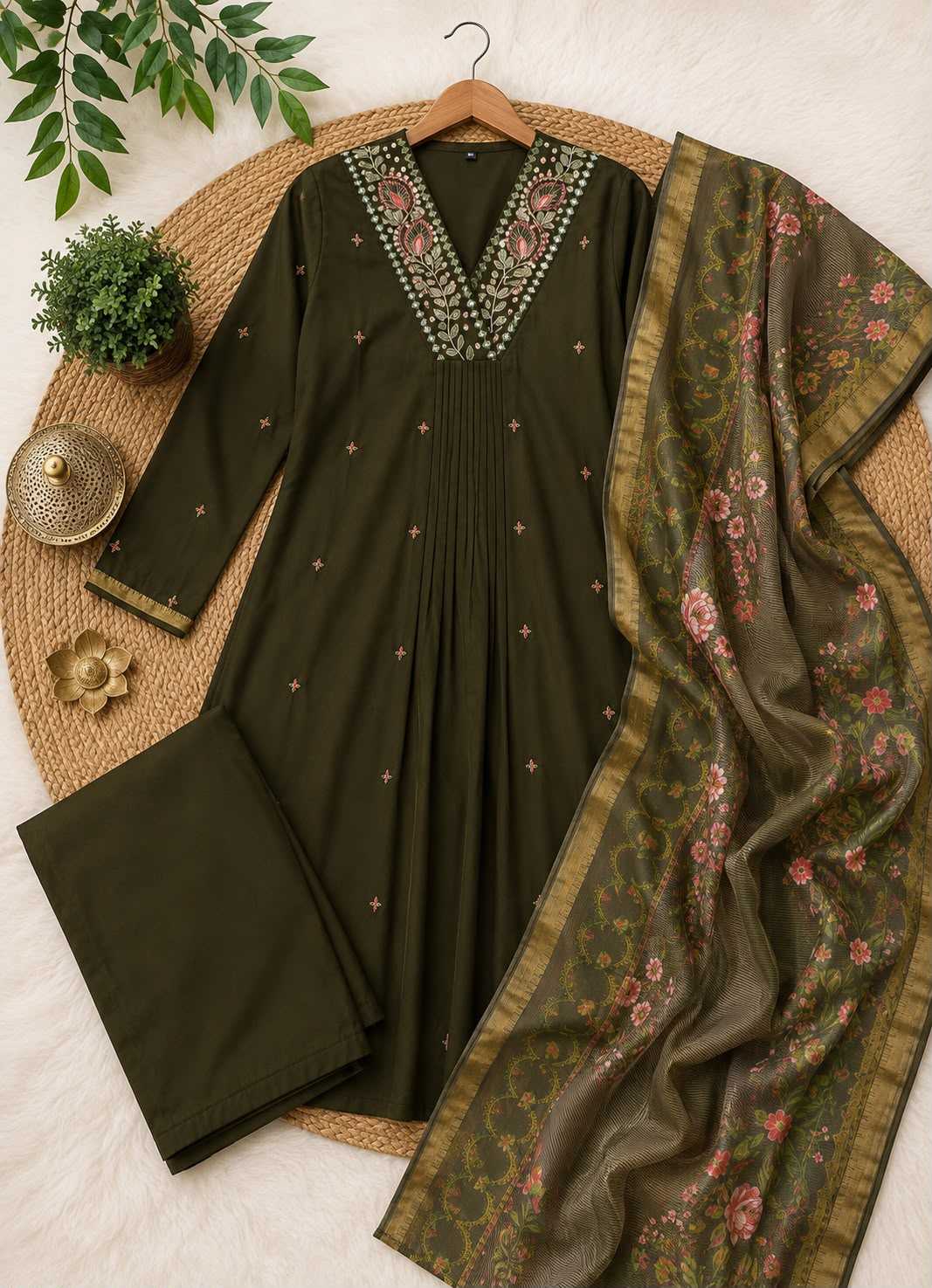 Uire Georgette Anarkali Gown