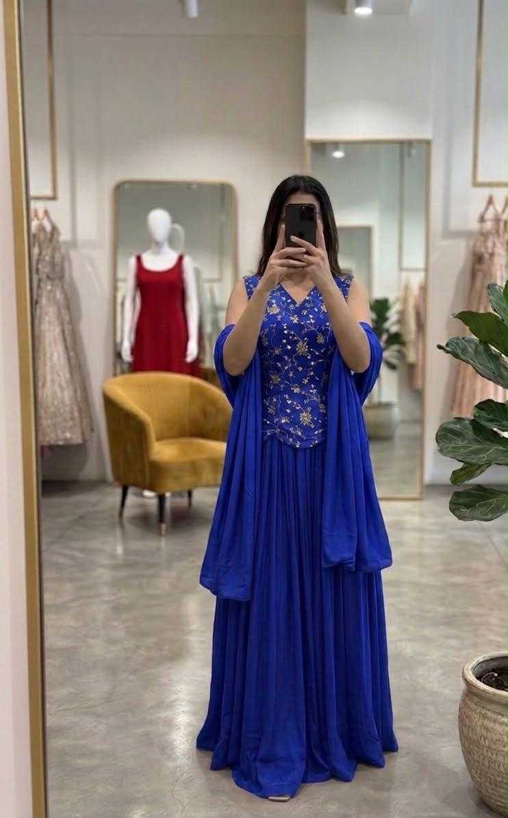 Vanya Crepe Indo Western Dress