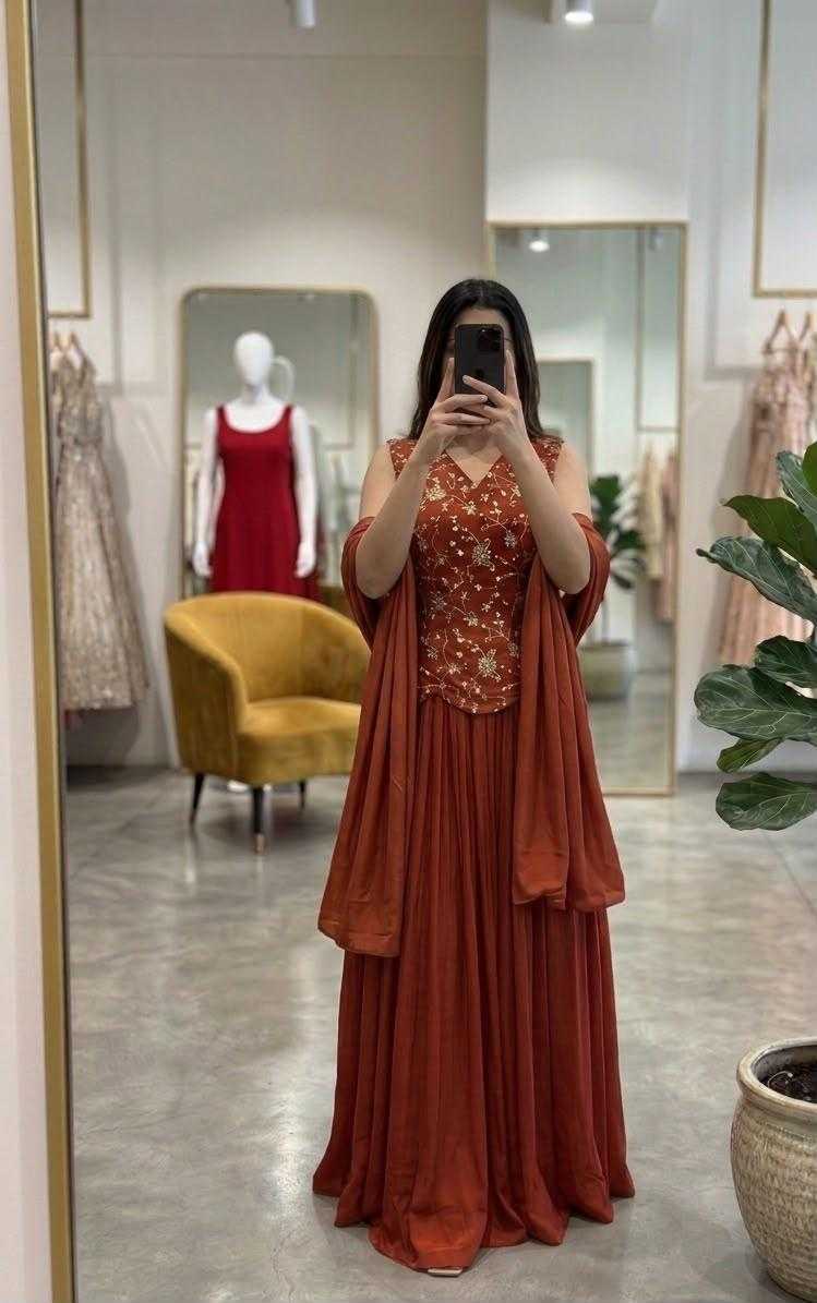 Vanya Crepe Indo Western Dress