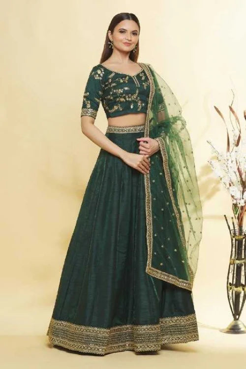 Banglori Silk Traditional Lehenga
