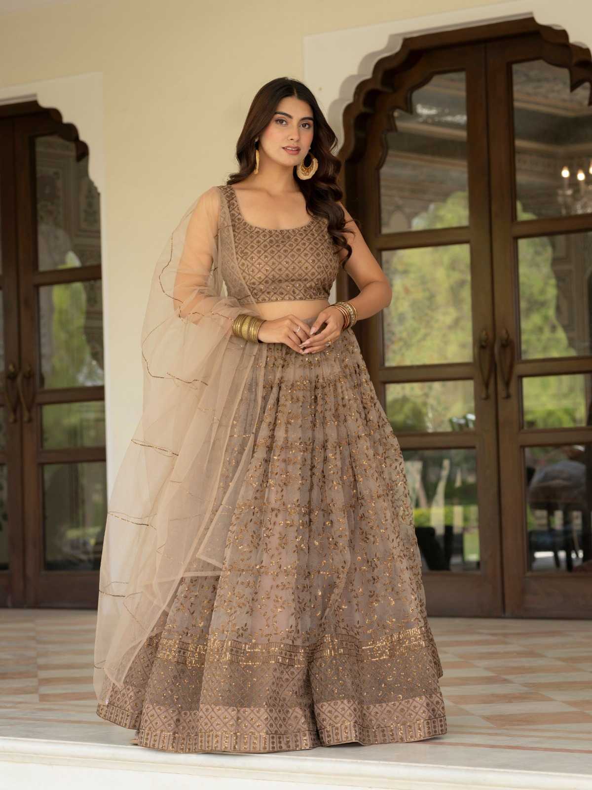 Net Celebrity Lehenga 146
