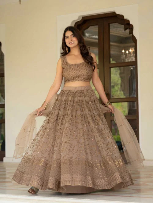 Net Celebrity Lehenga 146