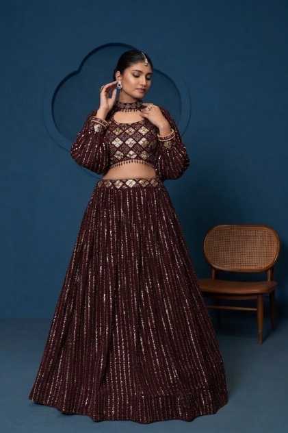 Georgette Fancy Lehenga 194