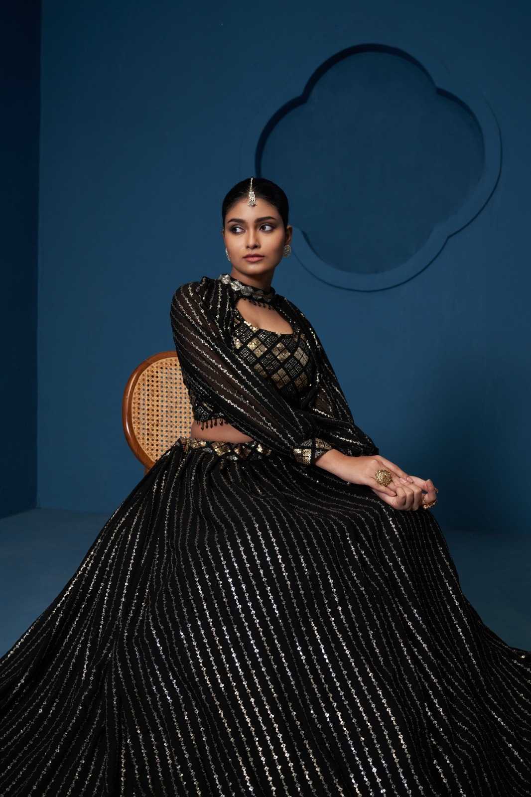 Premium Georgette Embroidered Lehenga