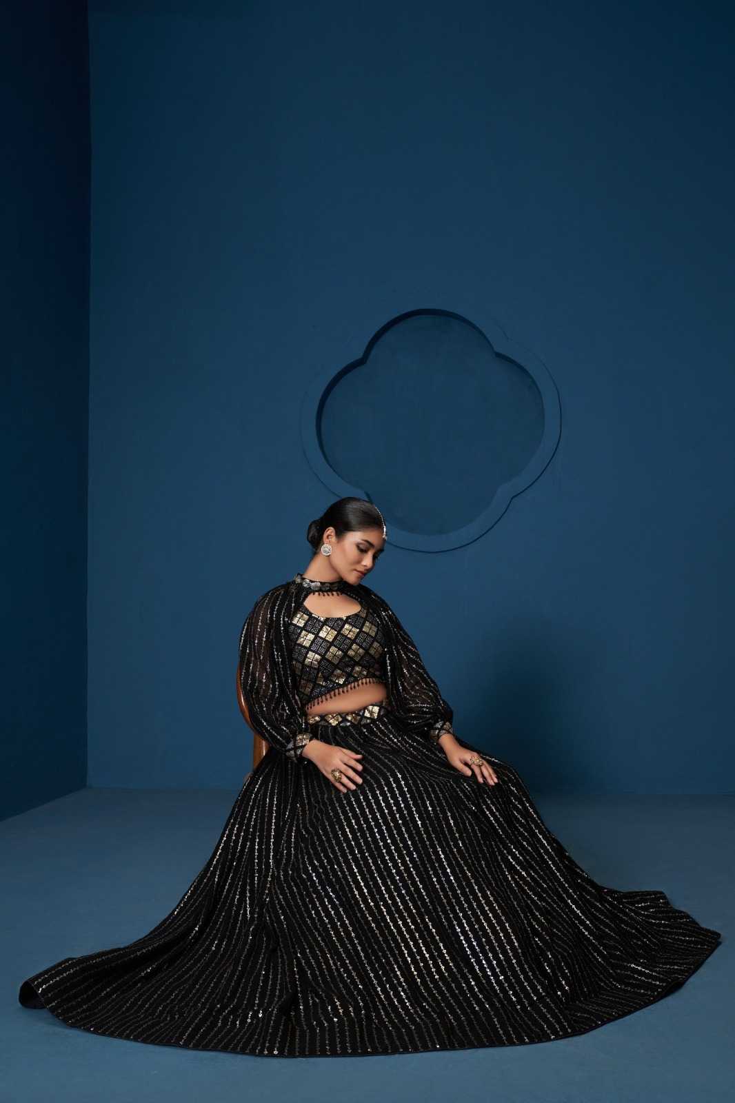 Premium Georgette Embroidered Lehenga