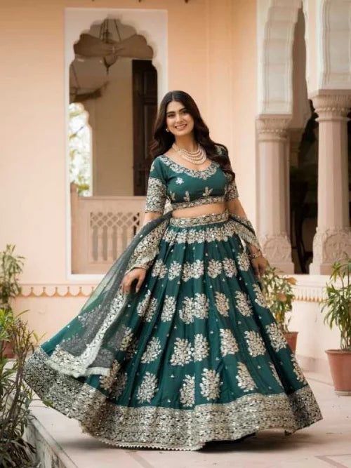Crepe Celebrity Lehenga