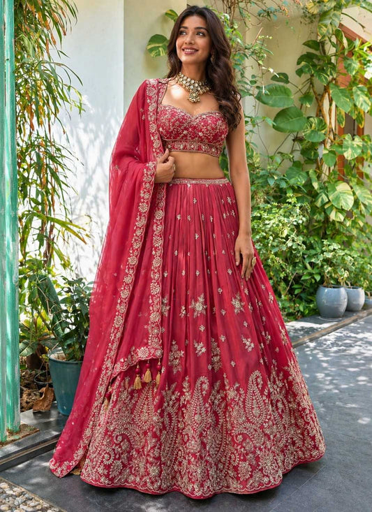 Chinon Embroidered Lehenga 318