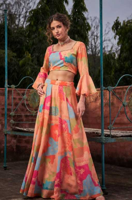Georgette Designer Lehenga 321