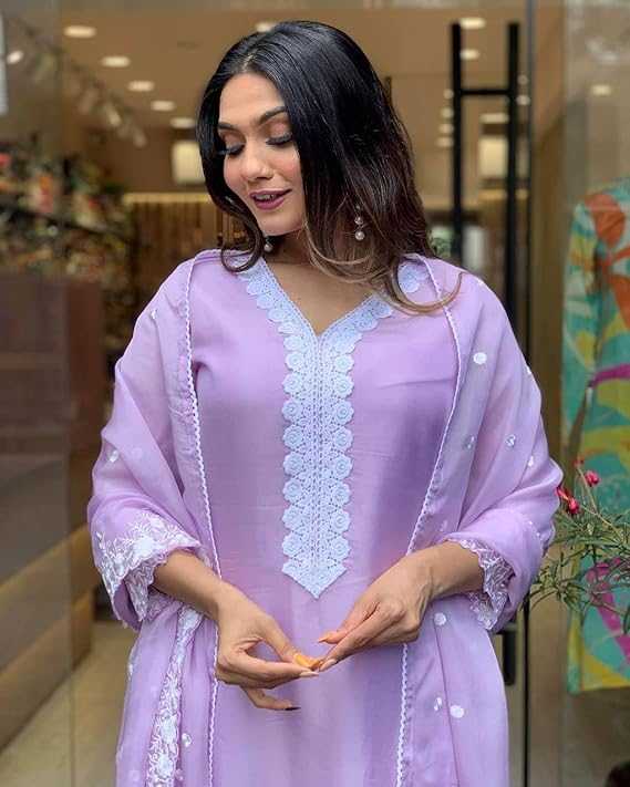 Faux Georgette Party Wear Kurti