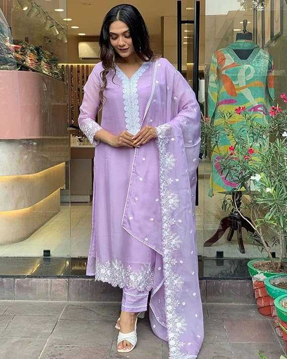 Faux Georgette Party Wear Kurti