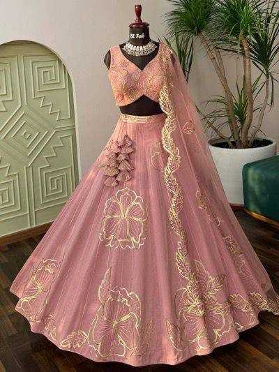 Fancy Embroidered Lehenga 330