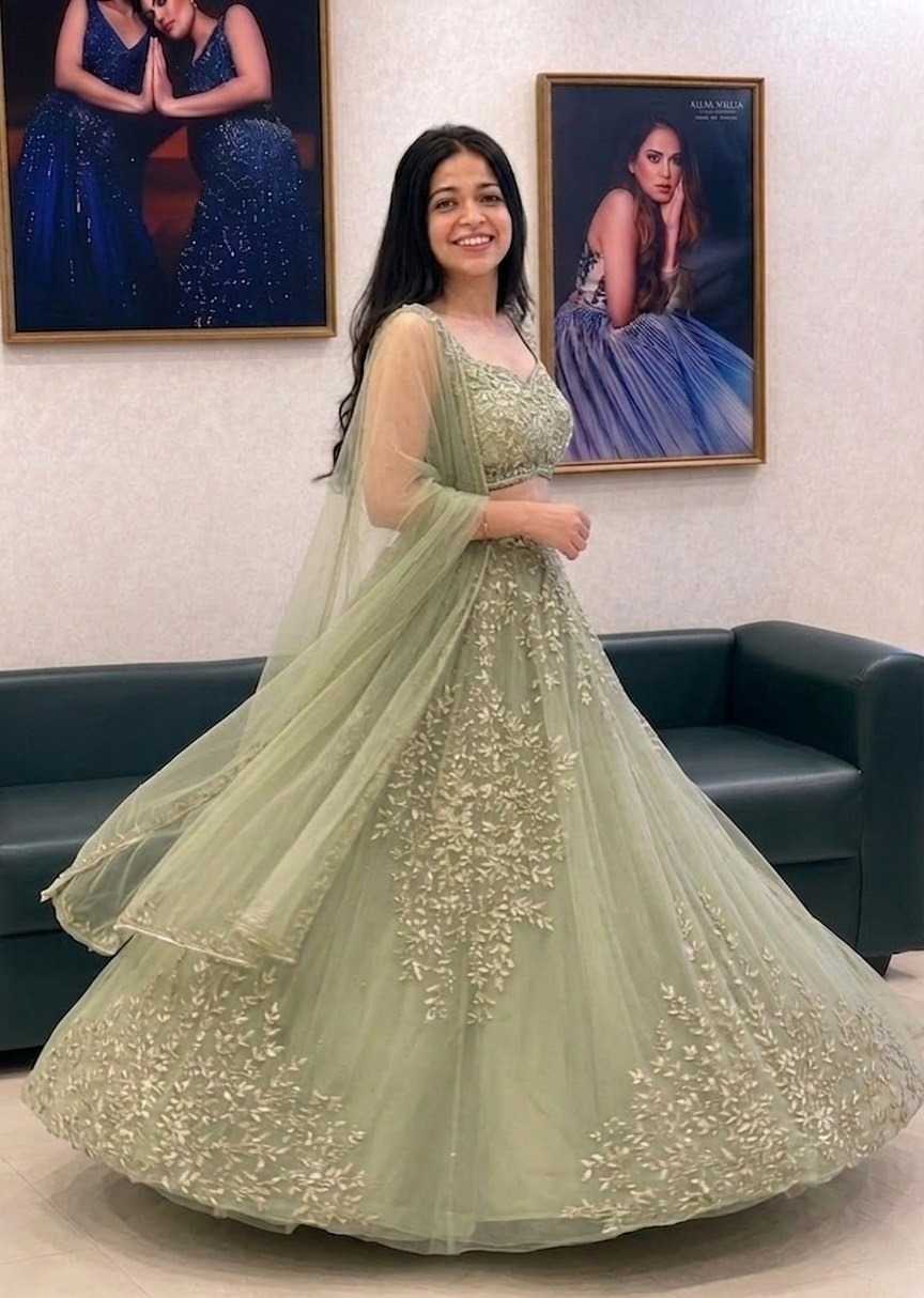 Net Fancy Lehenga