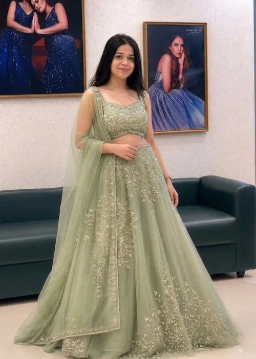 Net Fancy Lehenga
