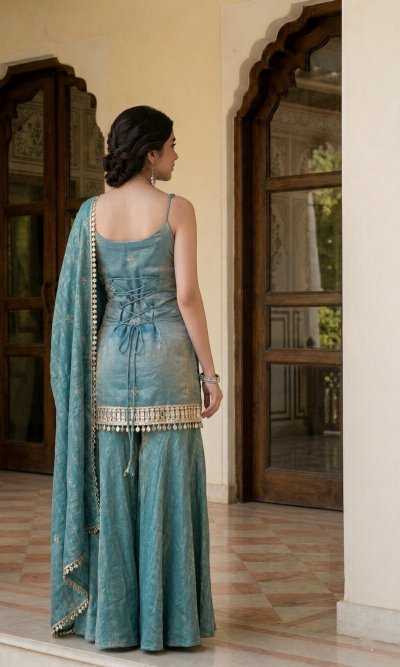 Fancy Sharara Salwar Suit
