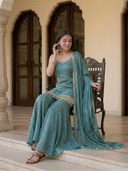 Fancy Sharara Salwar Suit