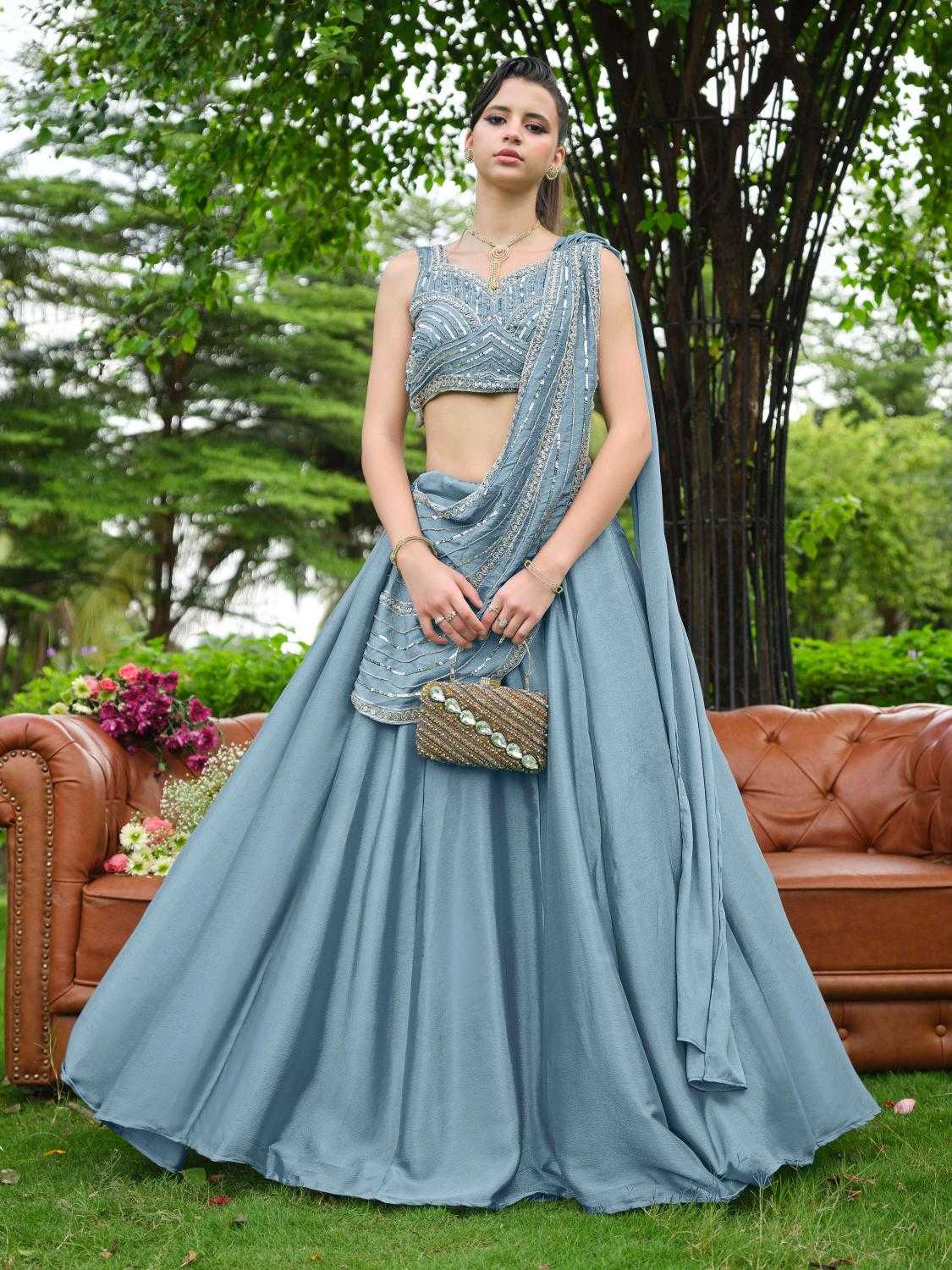 Chinon Designer Lehenga JT-138865