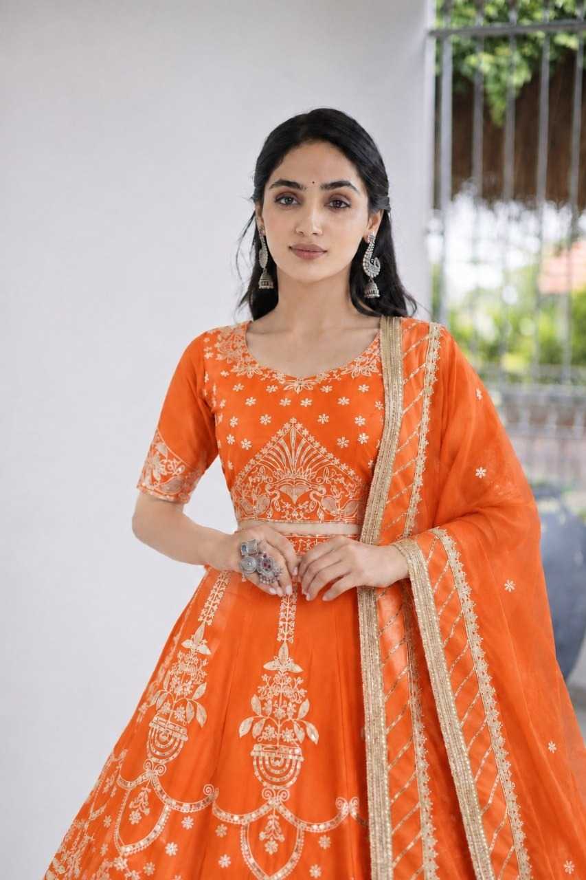 Crepe Fancy Lehenga