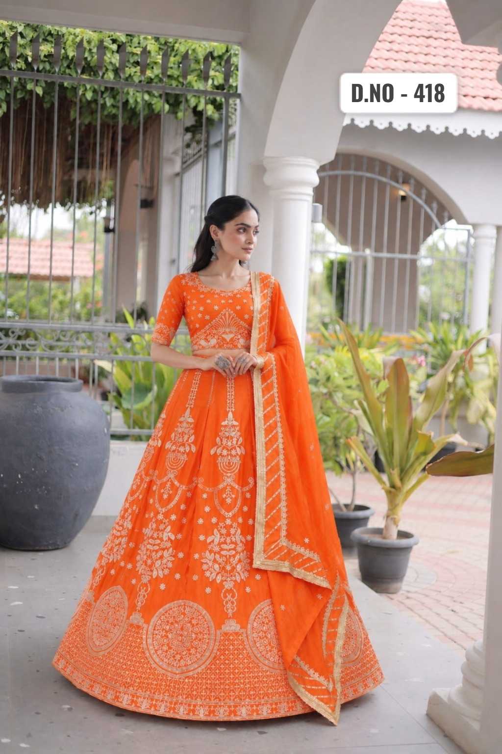Crepe Fancy Lehenga