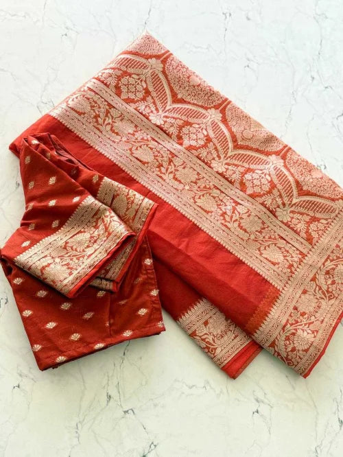 Organza Butta Saree