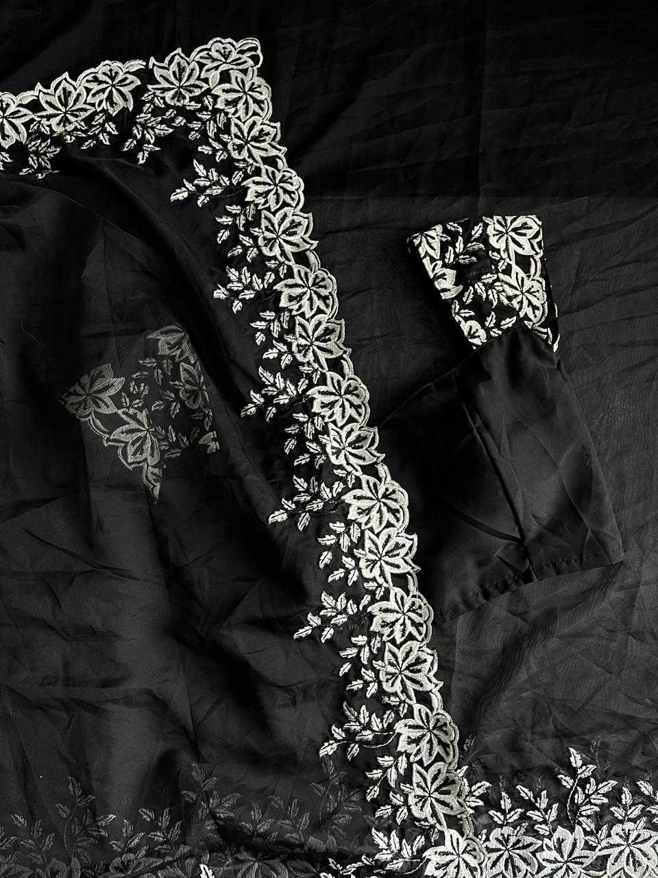 Tabby Silk Designer Saree