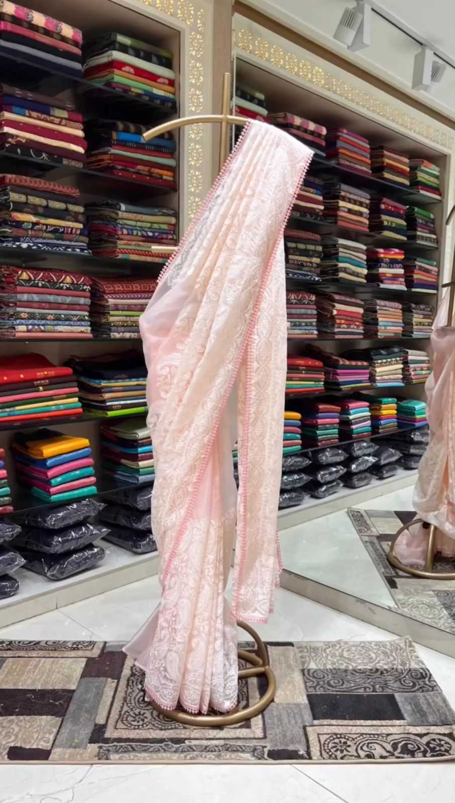 Tissue Silk Designer Saree