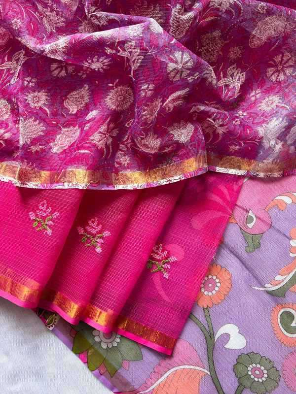 Kota Silk Printed Saree