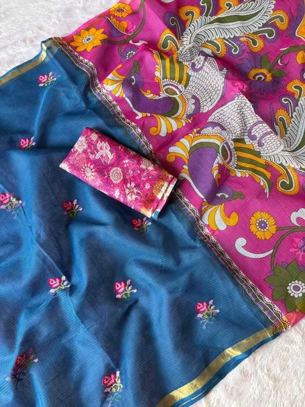Kota Silk Printed Saree