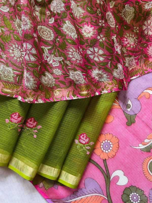 Kota Silk Printed Saree