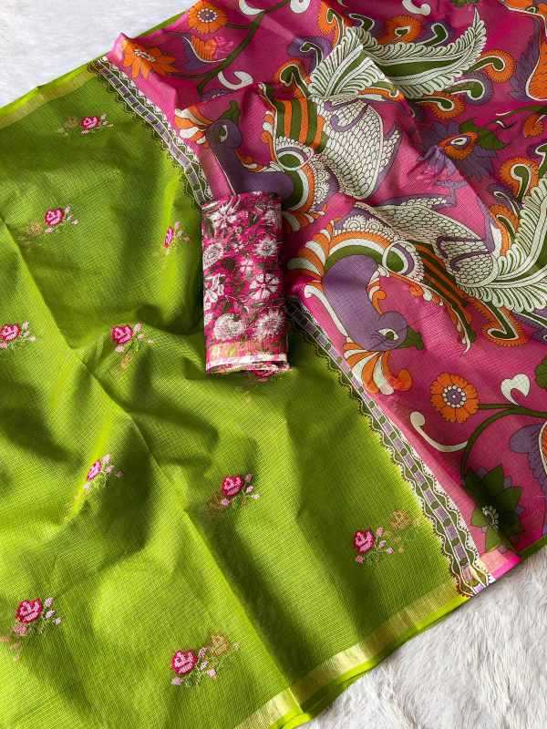 Kota Silk Printed Saree