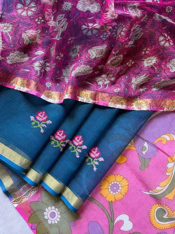 Kota Silk Printed Saree