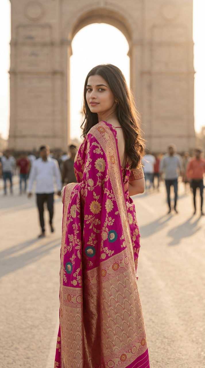 Banarasi Soft Silk Saree 105