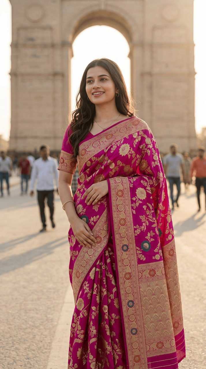 Banarasi Soft Silk Saree 105