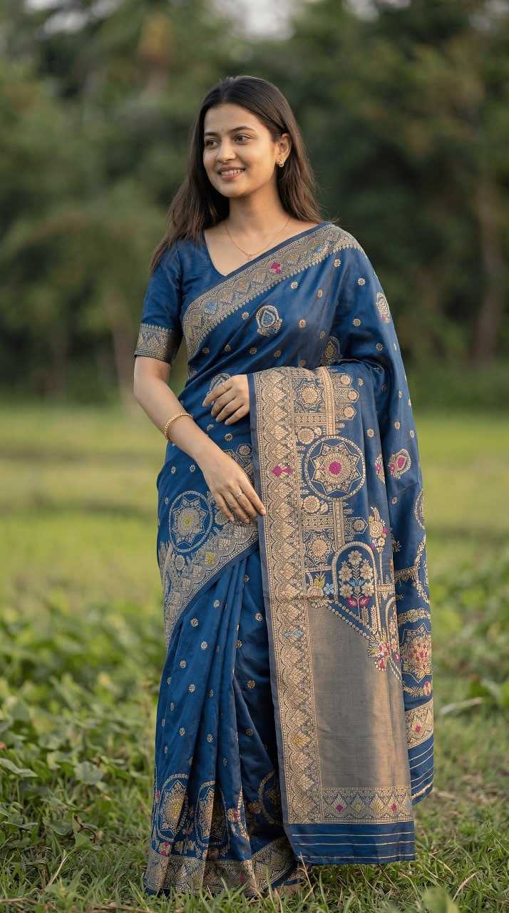 Banarasi Soft Silk Saree 107