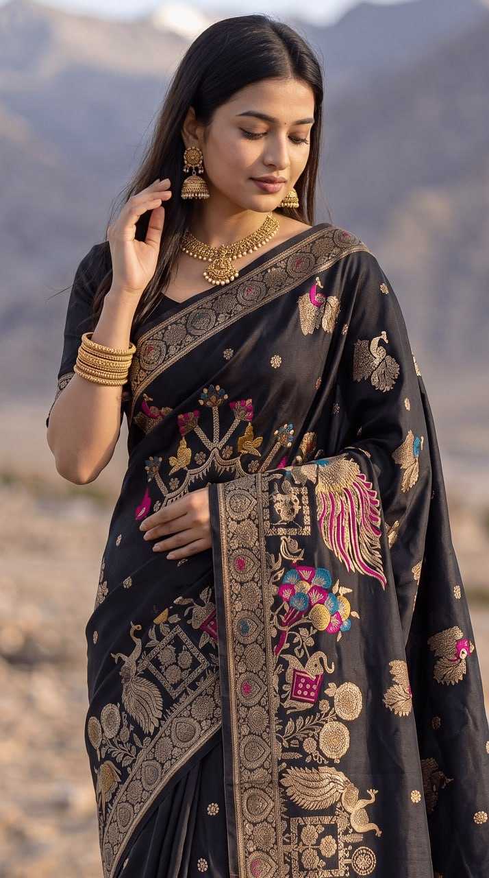 Banarasi Soft Silk Saree 108