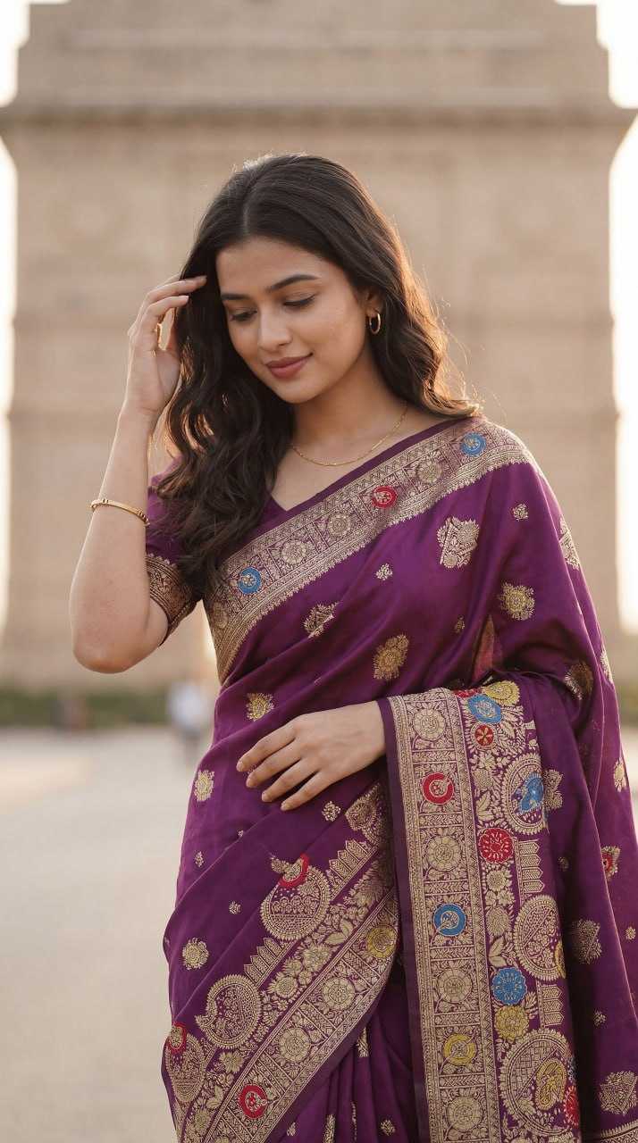Banarasi Soft Silk Saree 110