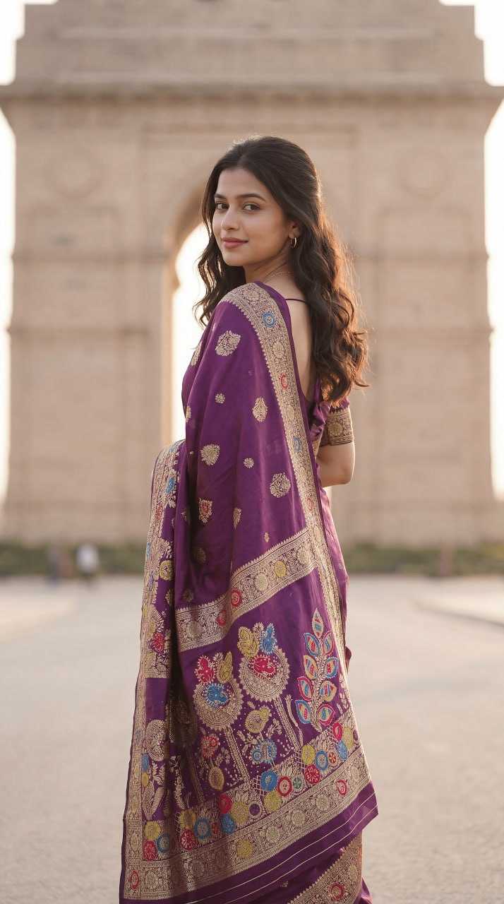 Banarasi Soft Silk Saree 110