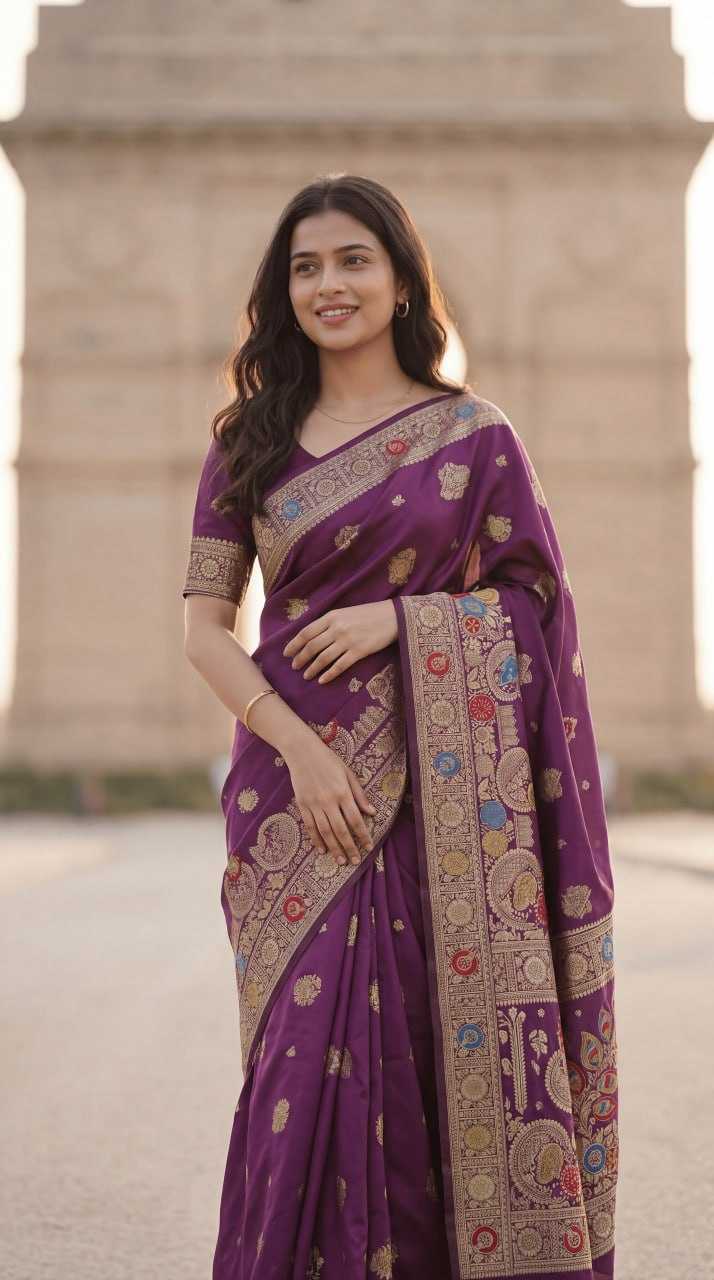 Banarasi Soft Silk Saree 110