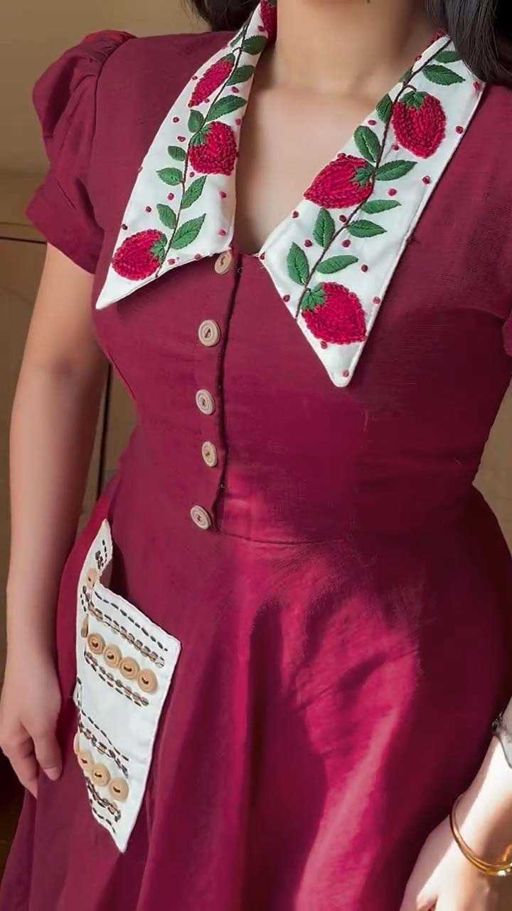 Chanderi Soft Fancy Gown