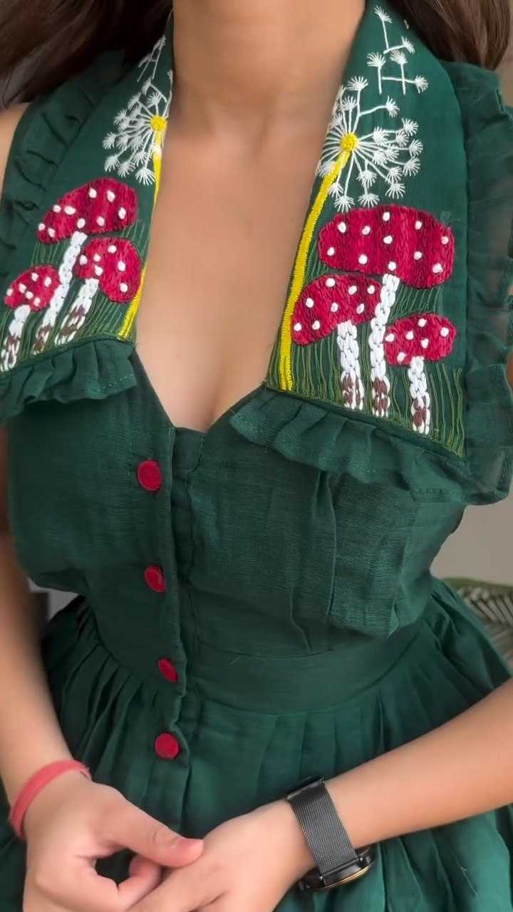 Chanderi Soft Fancy Gown