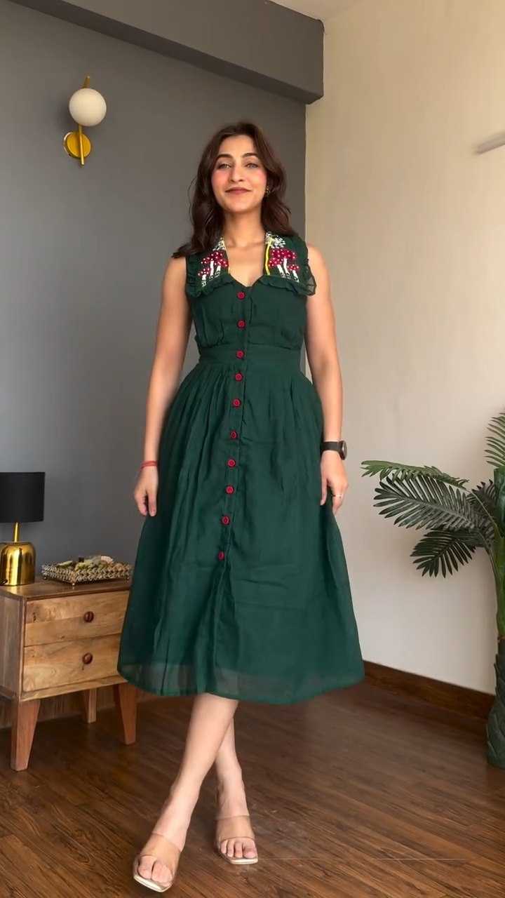 Chanderi Soft Fancy Gown