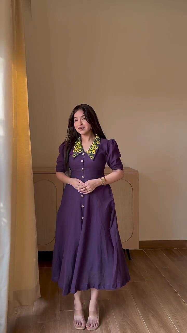 Chanderi Soft Fancy Gown