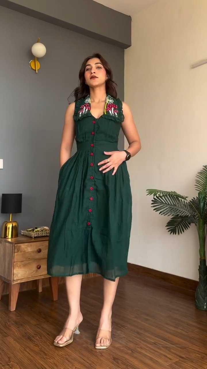 Chanderi Soft Fancy Gown