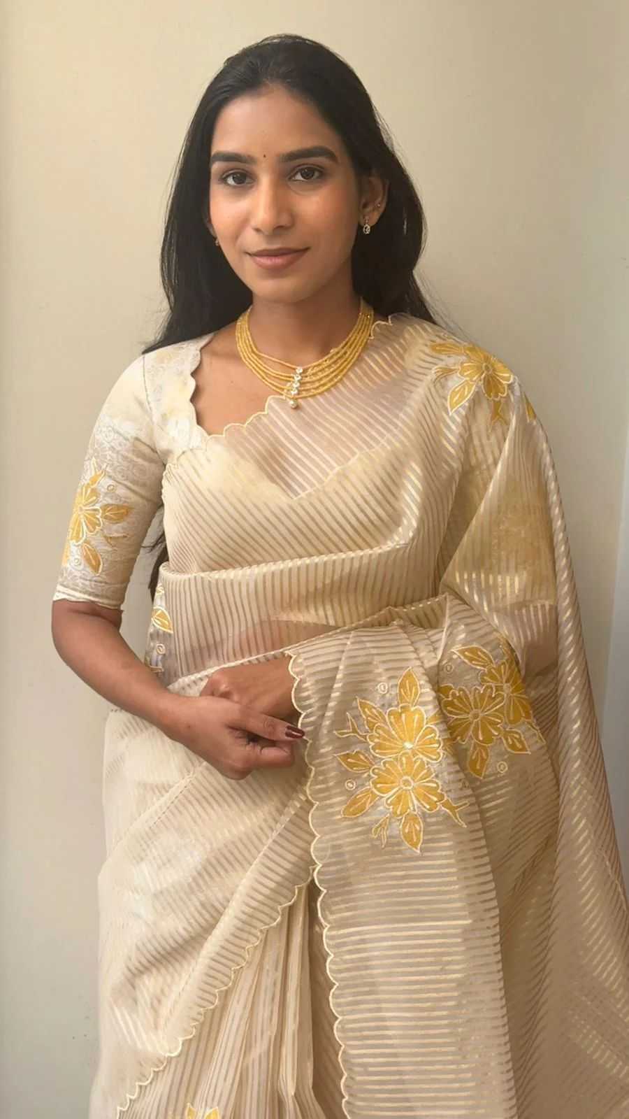 Organza Designer Saree
